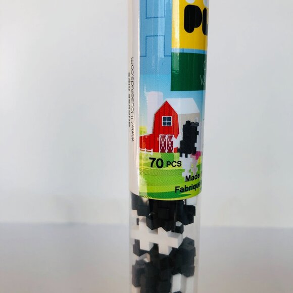 PlusPlus Tube / Cow 70 pcs Pastel Building Set Made in Denmark New Sealed Age 5+ - Picture 6 of 12